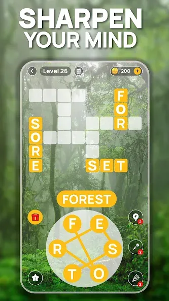 Word Scenery: Crossword (Ворд Трип)  [МОД Меню] Screenshot 2