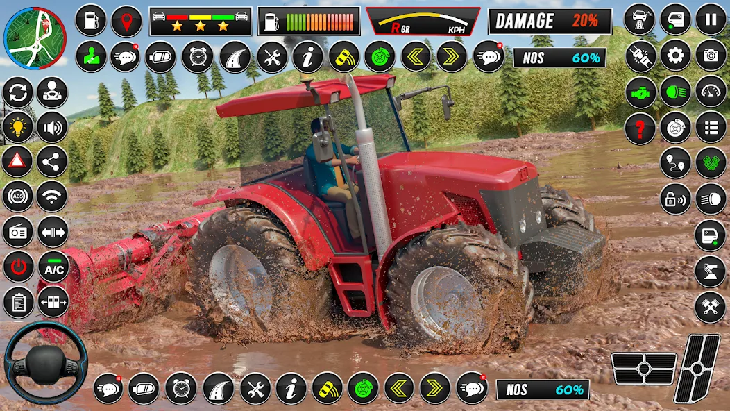 Indian Tractor Games Simulator  [МОД Unlocked] Screenshot 1