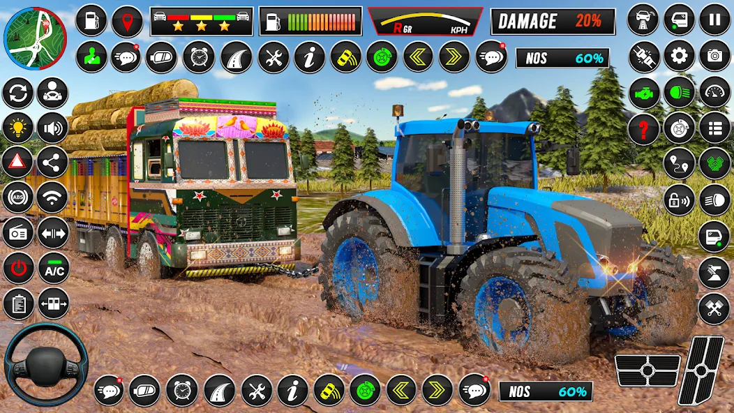 Indian Tractor Games Simulator  [МОД Unlocked] Screenshot 2