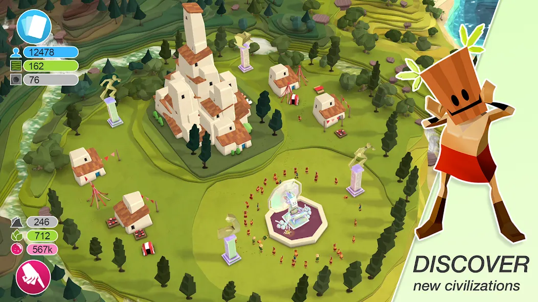 Godus (Годус)  [МОД Unlimited Money] Screenshot 4