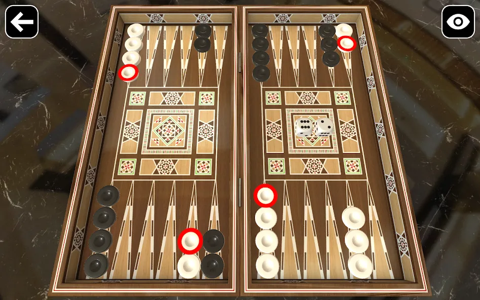 Original Backgammon  [МОД Mega Pack] Screenshot 1