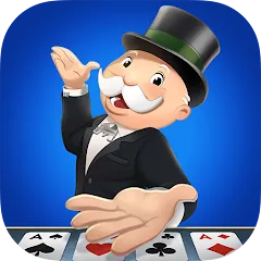 Взломанная MONOPOLY Solitaire: Card Games (Монополия Солитер)  [МОД Много монет] - полная версия apk на Андроид