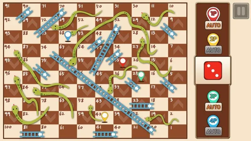 Snakes & Ladders King  [МОД Много денег] Screenshot 1