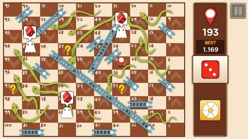 Snakes & Ladders King  [МОД Много денег] Screenshot 2