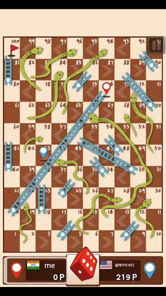 Snakes & Ladders King  [МОД Много денег] Screenshot 4