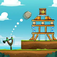 Скачать взломанную Catapult Quest  [МОД Бесконечные деньги] - полная версия apk на Андроид