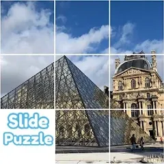 Взлом Slide Puzzle with your photo (Слайдпазл с вашим фото)  [МОД Много монет] - последняя версия apk на Андроид