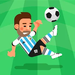 Скачать взломанную World Soccer Champs (Ворлд Соккер Чемпс)  [МОД Menu] - последняя версия apk на Андроид