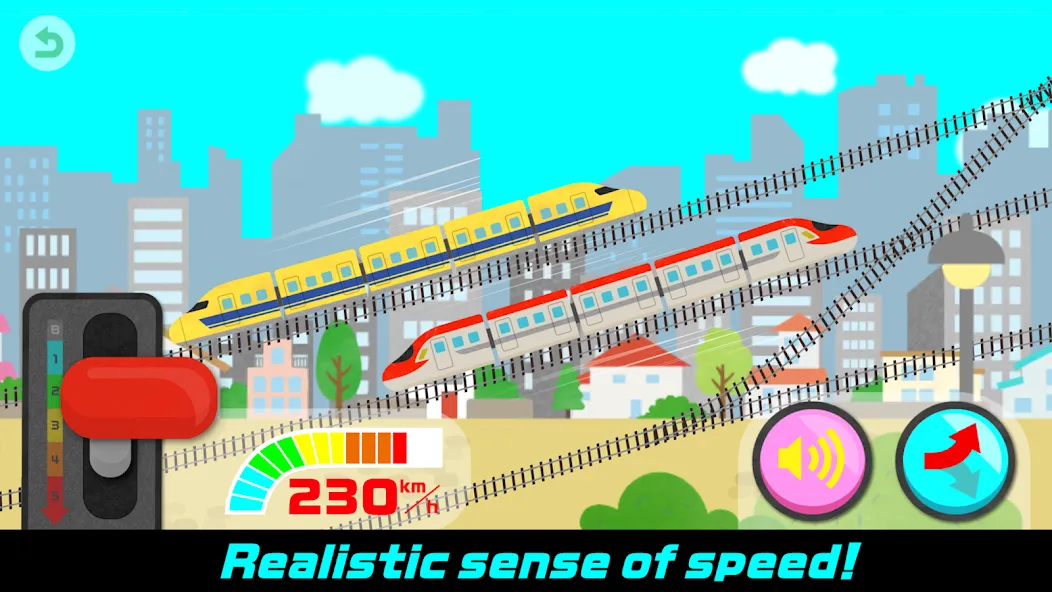 Train Roller Coaster (Трейн Роллеркостер)  [МОД Бесконечные монеты] Screenshot 2