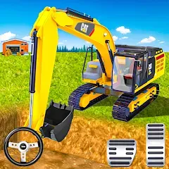 Взлом Heavy Construction Simulator  [МОД Бесконечные деньги] - полная версия apk на Андроид