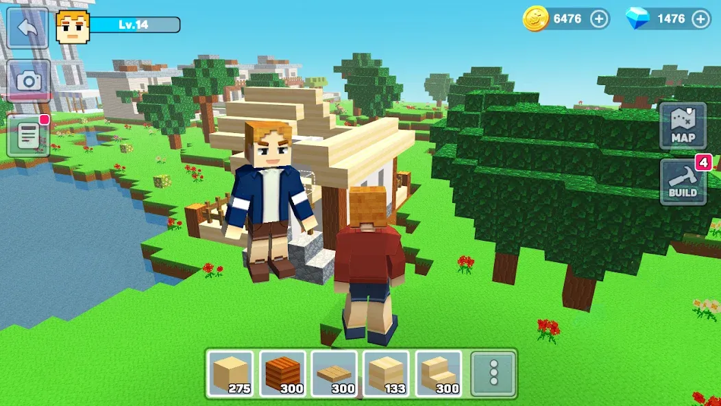 MiniCraft: Blocky Craft 2024 (МиниКрафт)  [МОД Много денег] Screenshot 2