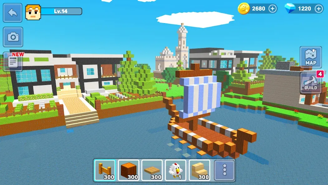 MiniCraft: Blocky Craft 2024 (МиниКрафт)  [МОД Много денег] Screenshot 4