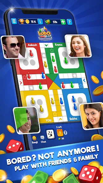 Ludo Club - Fun Dice Game (Лудо Клуб)  [МОД Unlocked] Screenshot 2