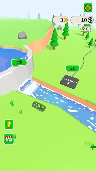 Water Power (Уотер Пауэр)  [МОД Unlimited Money] Screenshot 1