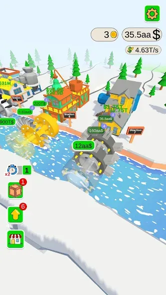 Water Power (Уотер Пауэр)  [МОД Unlimited Money] Screenshot 4