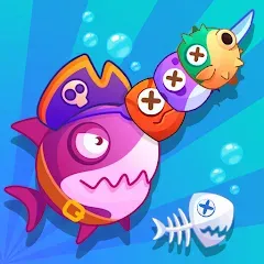 Скачать взлом Sword Shark.io - Hungry Shark  [МОД Много денег] - последняя версия apk на Андроид