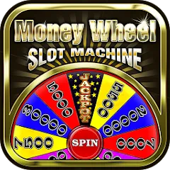 Взломанная Money Wheel Slot Machine Game (Мани Вил Слот Машине Гейм)  [МОД Бесконечные деньги] - полная версия apk на Андроид