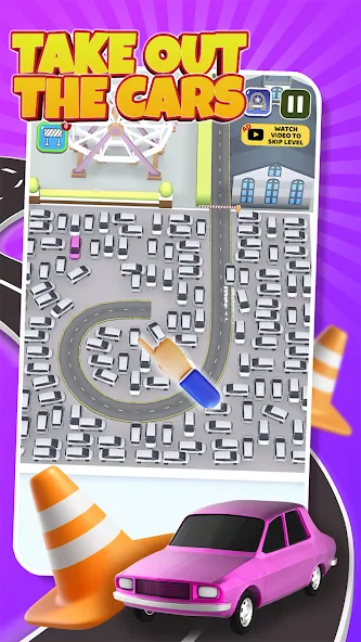 Parking Jam: Car Parking Games (Паркинг Джем)  [МОД Бесконечные деньги] Screenshot 5