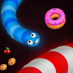 Взлом Snake vs Worms: Fun .io Zone  [МОД Все открыто] - полная версия apk на Андроид