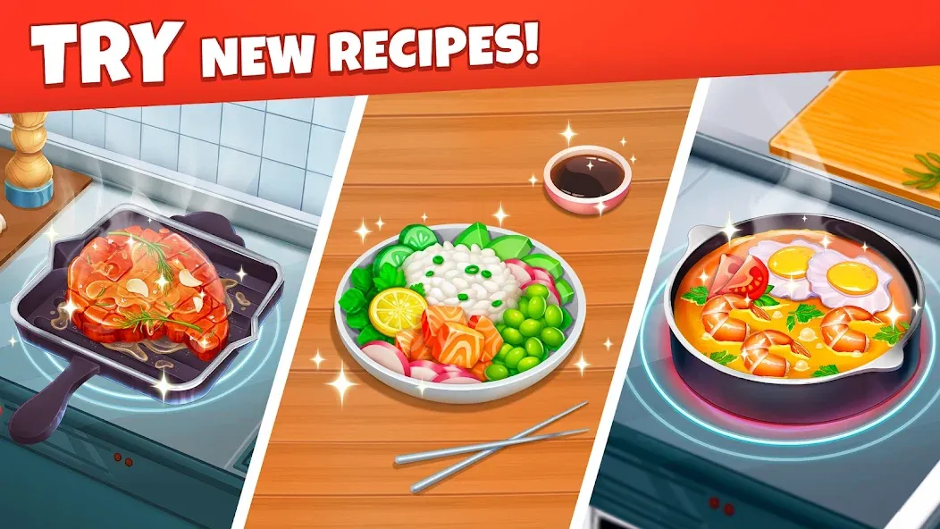 Cooking Diary® Restaurant Game (Кукинг Диари)  [МОД Menu] Screenshot 4