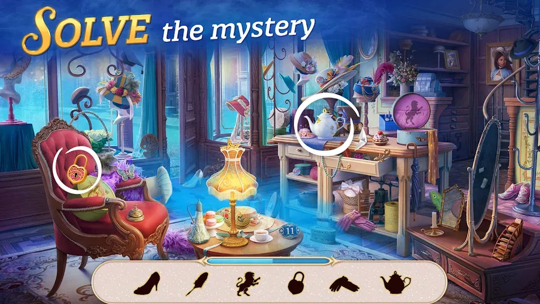 Seekers Notes: Hidden Objects  [МОД Unlocked] Screenshot 2