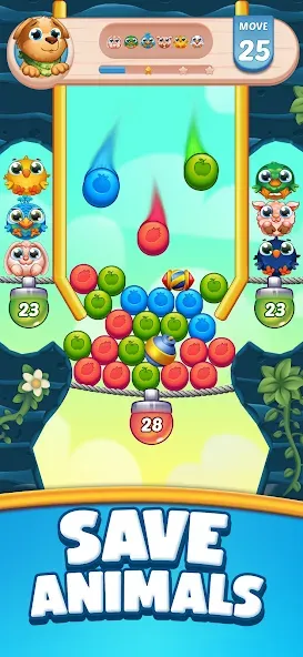 Farm Blast - Merge & Pop  [МОД Бесконечные деньги] Screenshot 4