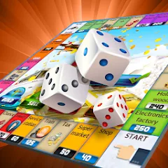 Взлом CrazyPoly - Business Dice Game (КрейзиПоли)  [МОД Бесконечные деньги] - последняя версия apk на Андроид