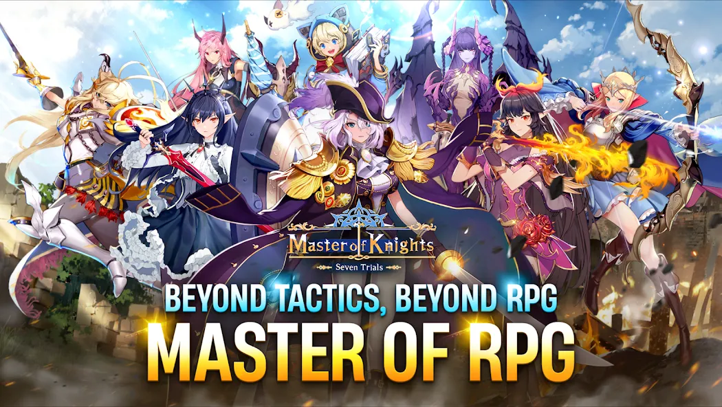 Master of Knights- Tactics RPG (Мастер оф Найтс)  [МОД Mega Pack] Screenshot 3