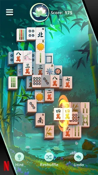 NETFLIX Mahjong Solitaire (НЕТФЛИКС)  [МОД Menu] Screenshot 1