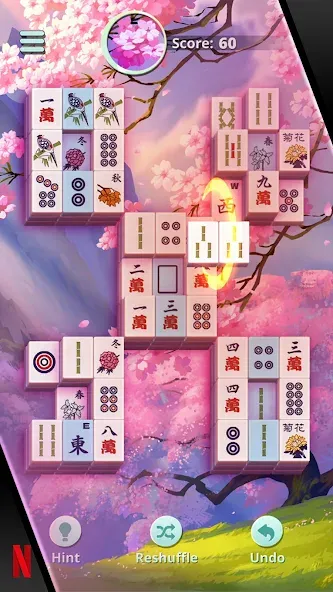 NETFLIX Mahjong Solitaire (НЕТФЛИКС)  [МОД Menu] Screenshot 4