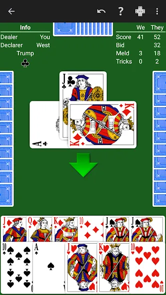 Pinochle - Expert AI (Пиночле)  [МОД Unlocked] Screenshot 1