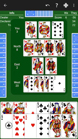 Pinochle - Expert AI (Пиночле)  [МОД Unlocked] Screenshot 2