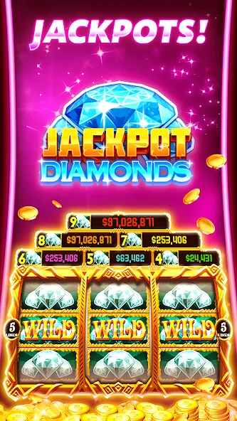 Treasure Slots - Vegas Slots &  [МОД Mega Pack] Screenshot 2