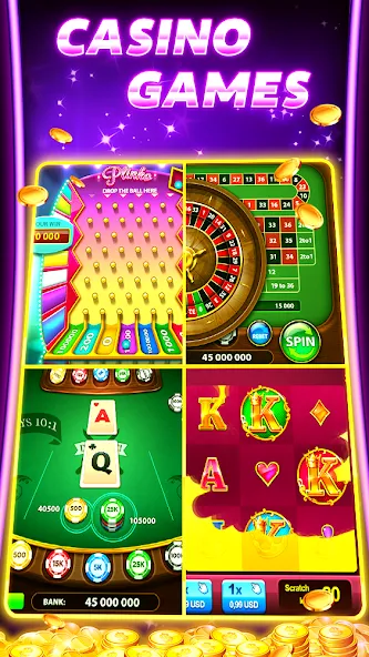 Treasure Slots - Vegas Slots &  [МОД Mega Pack] Screenshot 3