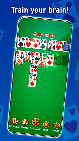 Solitaire: Classic Card Game (Клондайк Солитер)  [МОД Бесконечные деньги] Screenshot 2