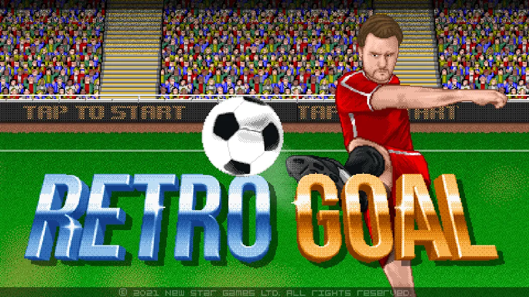 Retro Goal (Ретро Гол)  [МОД Unlimited Money] Screenshot 1