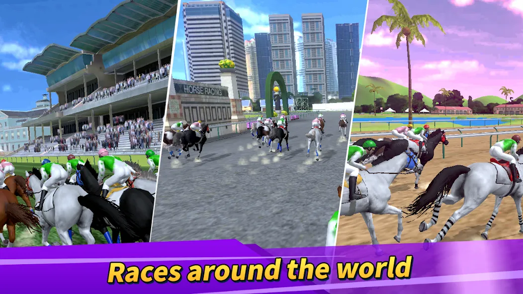 Derby Life : Horse racing (Дерби Лайф)  [МОД Много денег] Screenshot 1