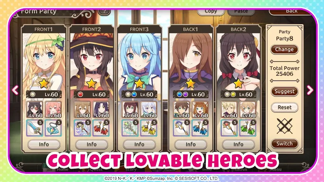 KonoSuba: Fantastic Days (Коносуба)  [МОД Menu] Screenshot 4