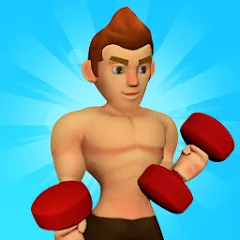 Взлом Muscle Tycoon 3D: MMA Boxing (Масл Тайкун 3D)  [МОД Много денег] - полная версия apk на Андроид