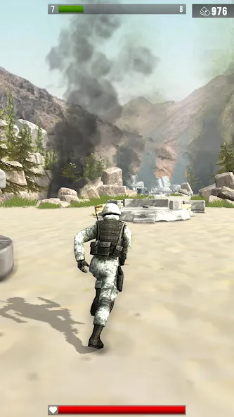 Infantry Attack: War 3D FPS (Инфантерийская атака)  [МОД Unlimited Money] Screenshot 1