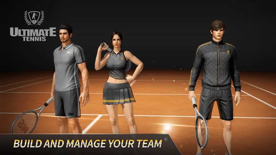 Ultimate Tennis: 3D online spo (Ультимейт Теннис)  [МОД Бесконечные деньги] Screenshot 2