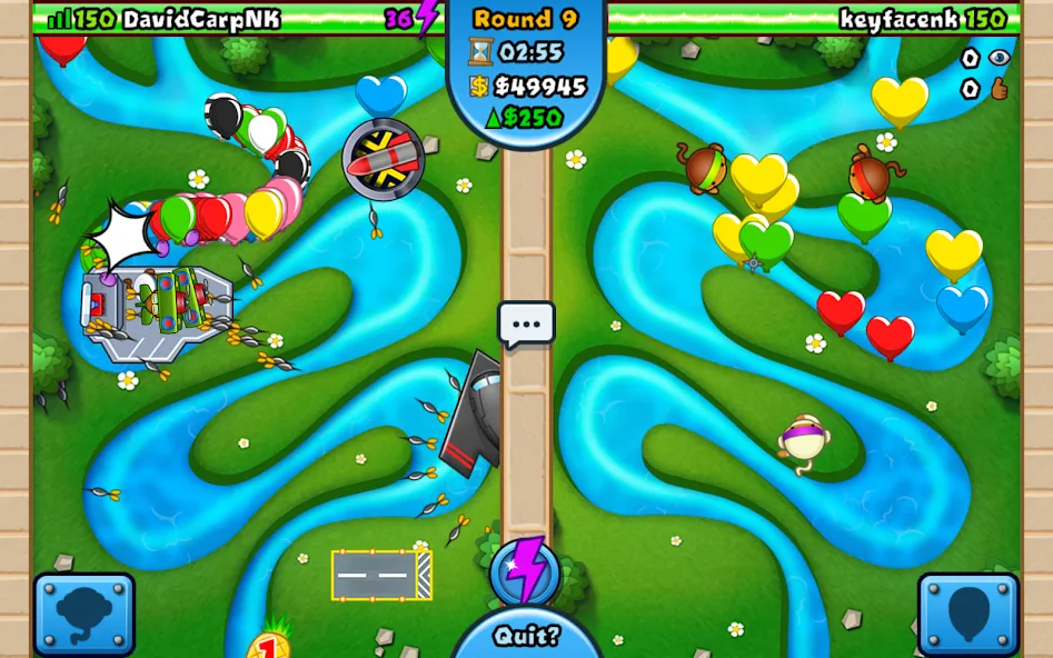 Bloons TD Battles (Блунс ТД Батлз)  [МОД Бесконечные монеты] Screenshot 4