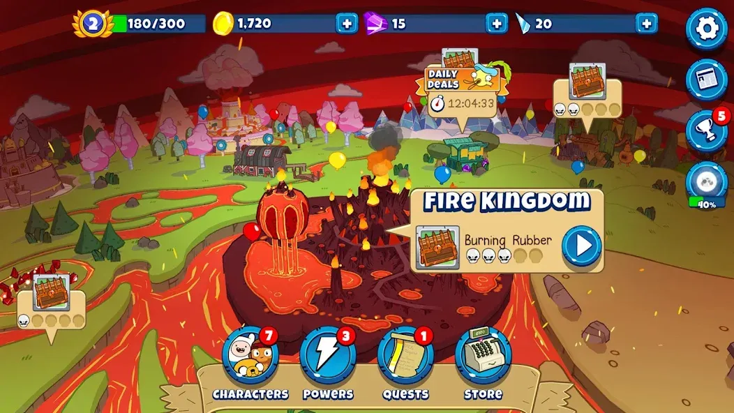 Bloons Adventure Time TD (Блунс Приключения Времени ТД)  [МОД Unlimited Money] Screenshot 3