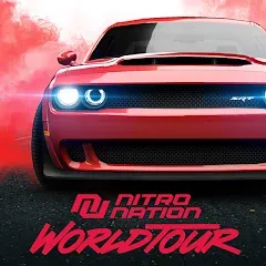 Скачать взлом Nitro Nation World Tour (Нитро Нейшн Ворлд Тур)  [МОД Много монет] - полная версия apk на Андроид