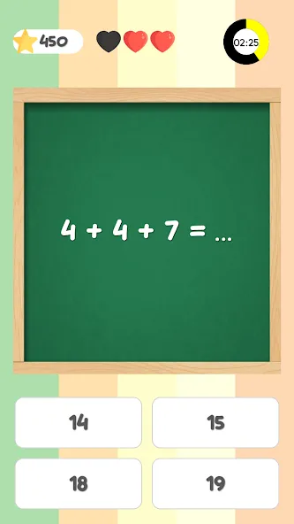 Math Quiz  [МОД Много монет] Screenshot 3