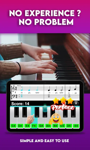 Real Piano Teacher  [МОД Бесконечные деньги] Screenshot 1