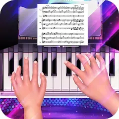 Взломанная Real Piano Teacher  [МОД Бесконечные деньги] - последняя версия apk на Андроид