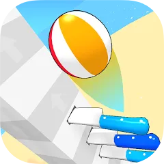 Взломанная Ball Up: Knife Racing (Болл Ап)  [МОД Много монет] - стабильная версия apk на Андроид