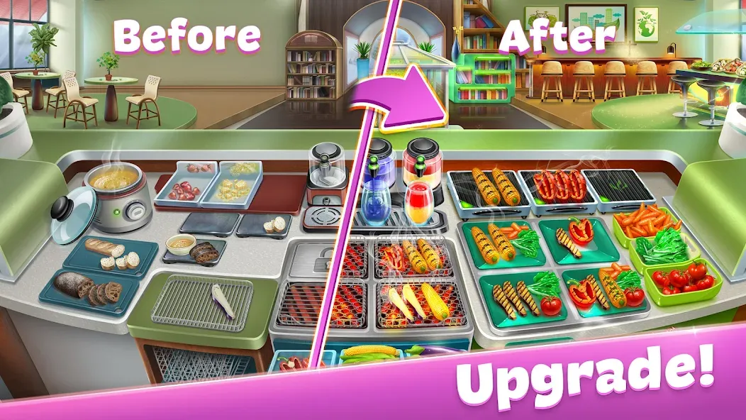 Cooking Fever: Restaurant Game  [МОД Бесконечные монеты] Screenshot 4