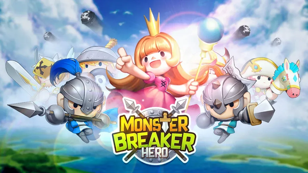 Monster Breaker Hero (Монстер Брейкер Герой)  [МОД Бесконечные монеты] Screenshot 1